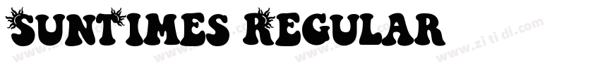 SunTimes Regular字体转换